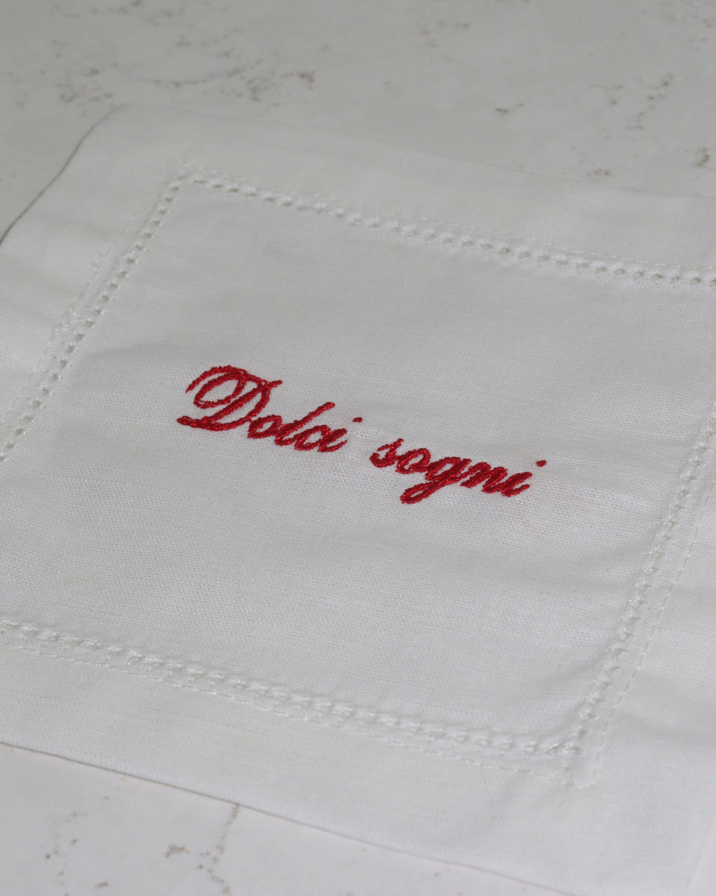 100% Linen Cocktail Napkin Coasters - Set of 4